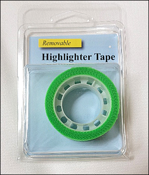 (image for) Green High Lighter Tape - Click Image to Close